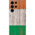 Ireland Flag Dark Wood Galaxy S25 Ultra Skin